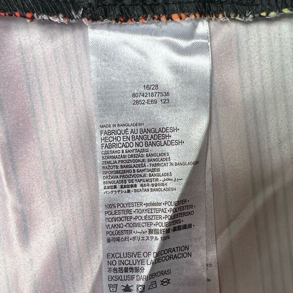 Hurley Boys Multi Color Stripe Board Shorts Swim Suit Size 16 (28) NWT - Picture 6 of 8